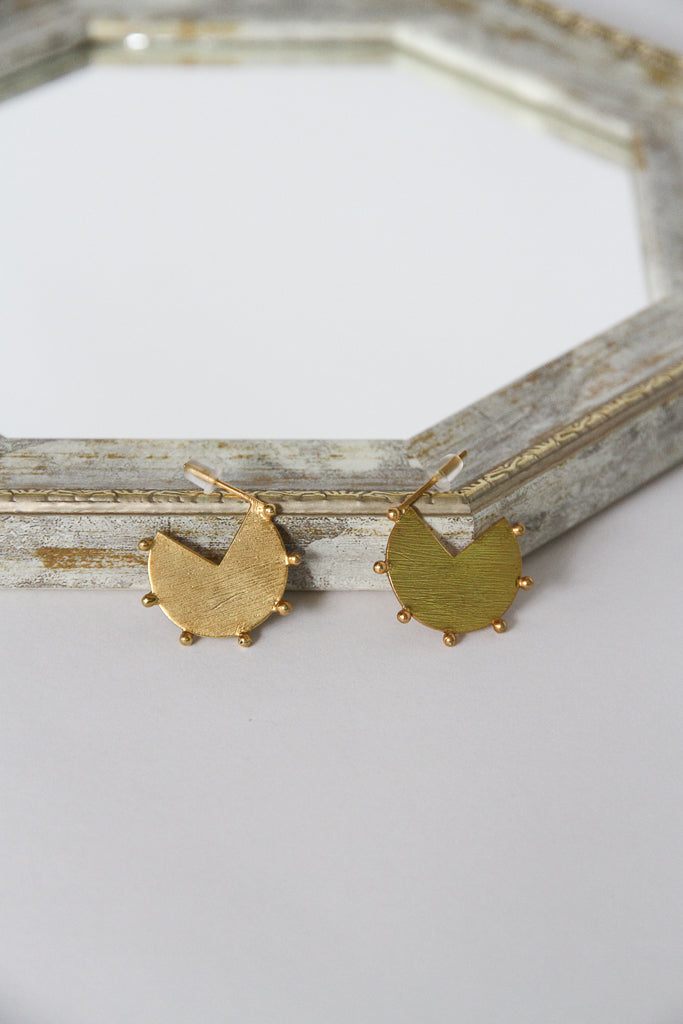 24K Gold Plated Pierce【Dawn】by Aakar