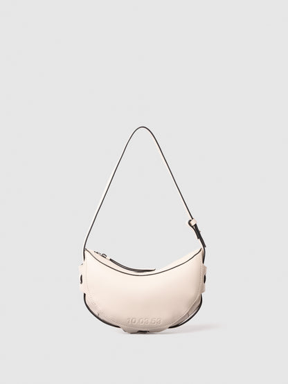 10.03.53 HALF-MOON / OFF-WHITE 26×13×11cm