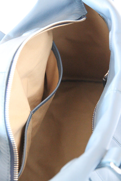 10.03.53 BLVD BAG / BLUE  50×40×10cm