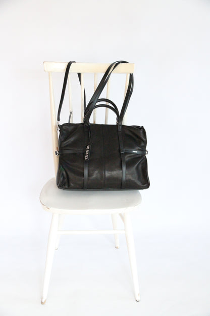 10.03.53 BLVD BAG / BLACK  50×40×10cm