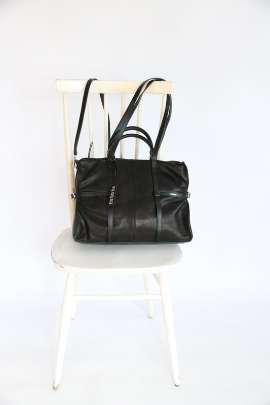 10.03.53 BLVD BAG / BLACK  50×40×10cm