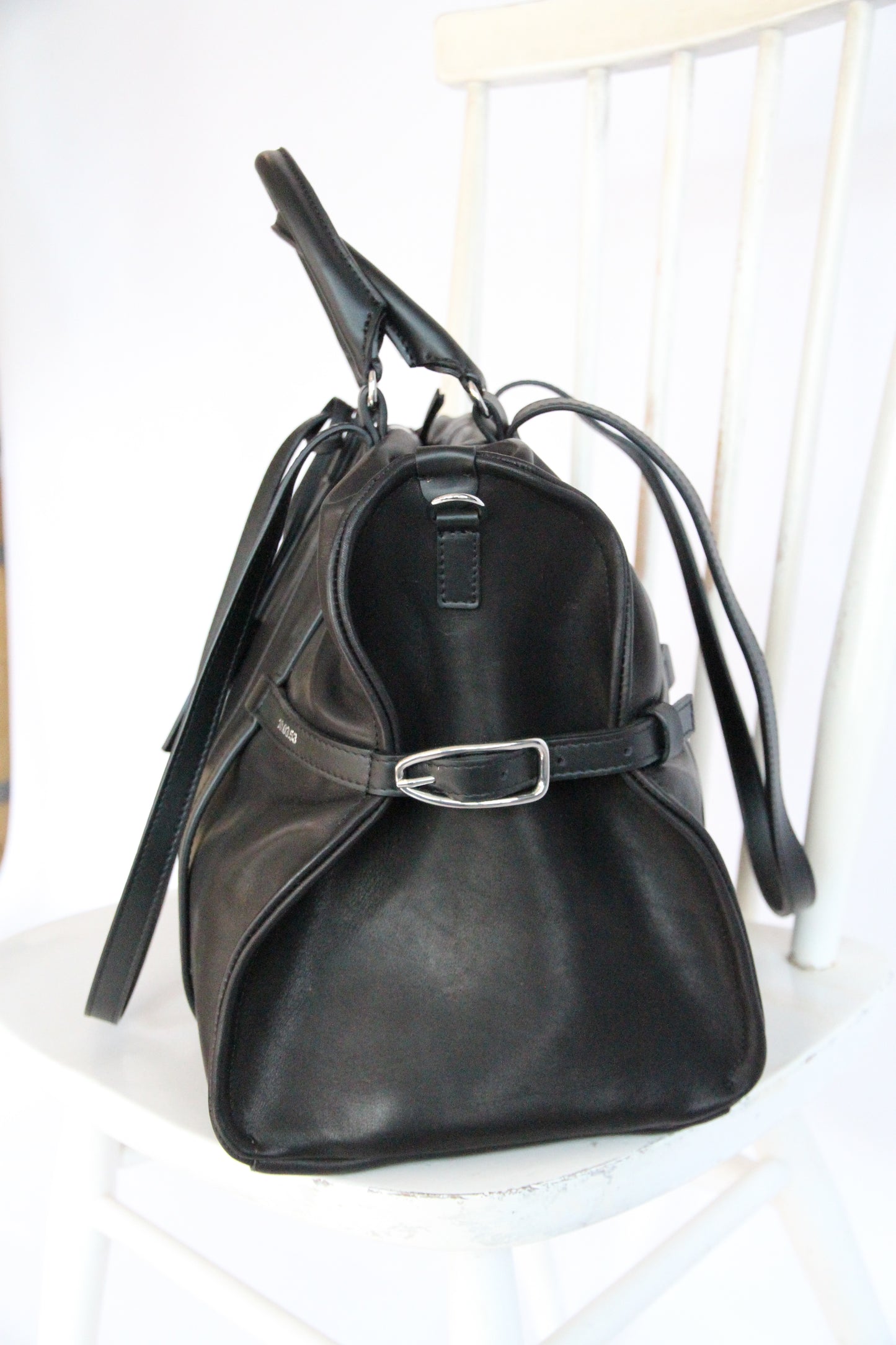 10.03.53 BLVD BAG / BLACK  50×40×10cm