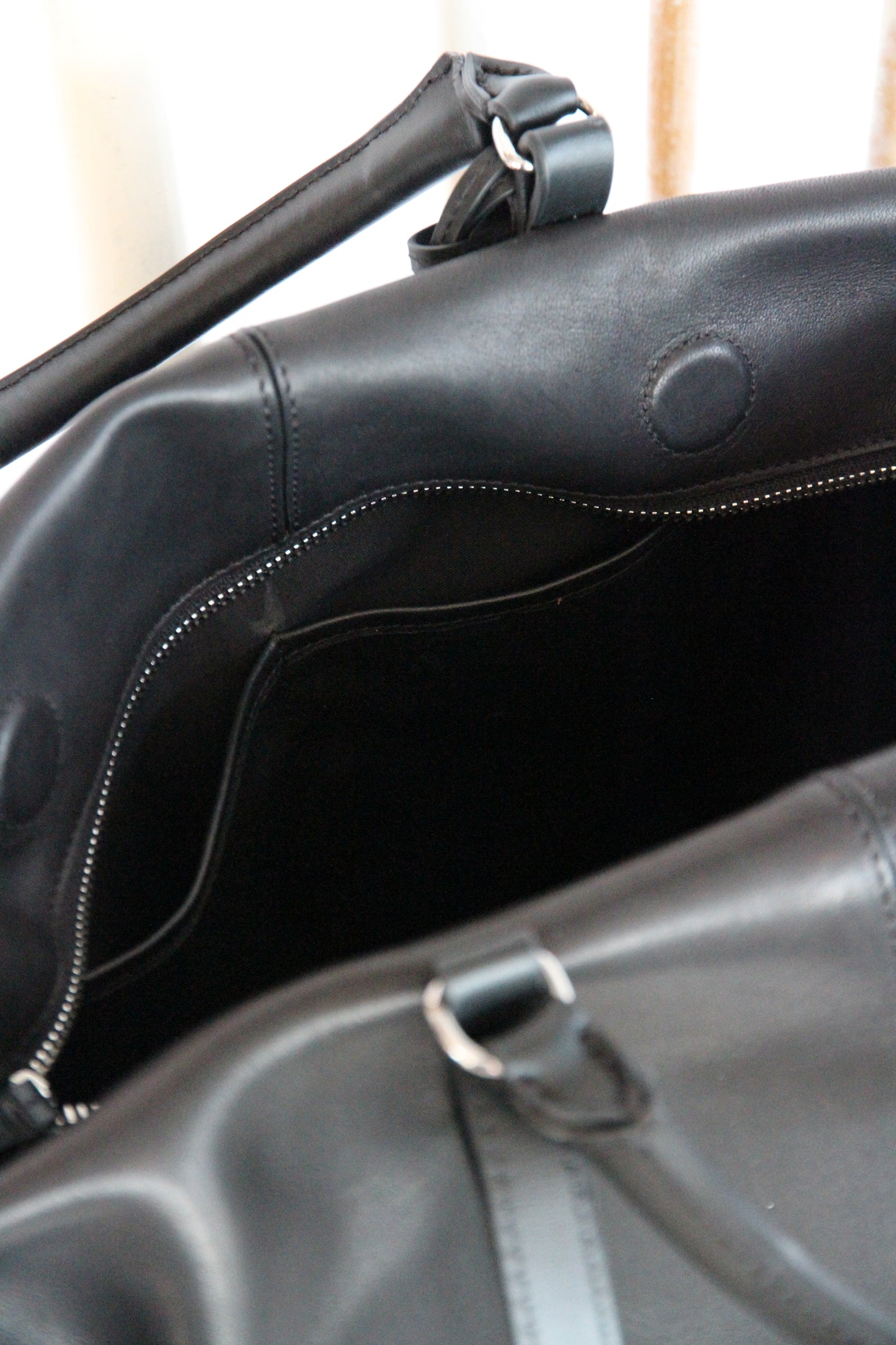 10.03.53 BLVD BAG / BLACK  50×40×10cm
