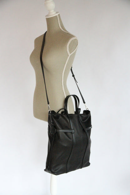 10.03.53 TOTE SOFT / BLACK  50×40×10cm
