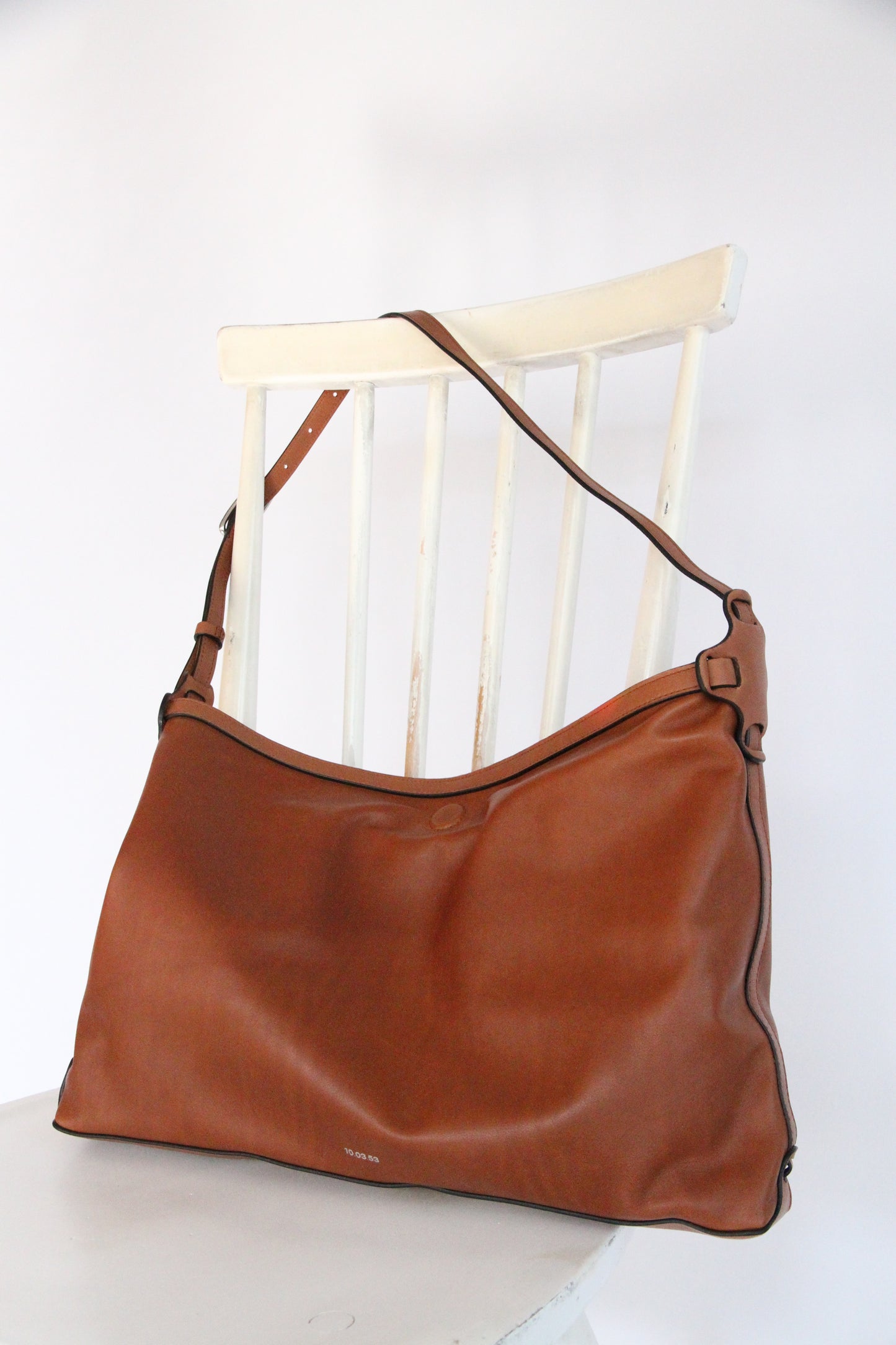 10.03.53 HOBO SOFT / COGNAC 48cm×28cm×6.5cm