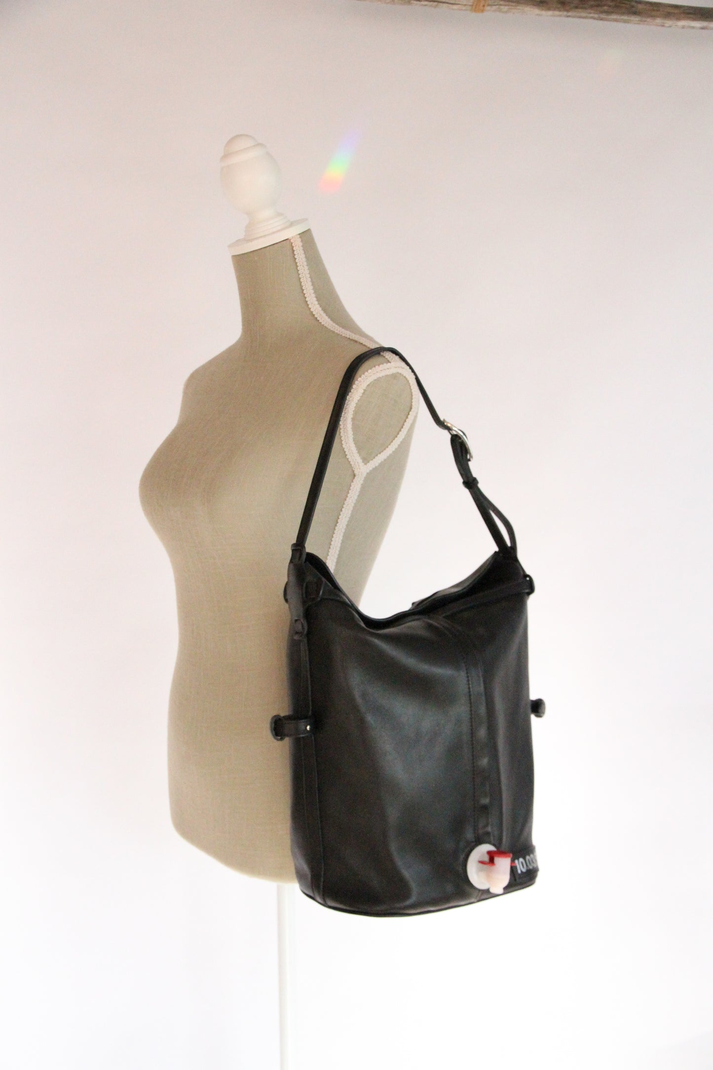 10.03.53 WINE BOX BAG/BLACK  32×32×15cm