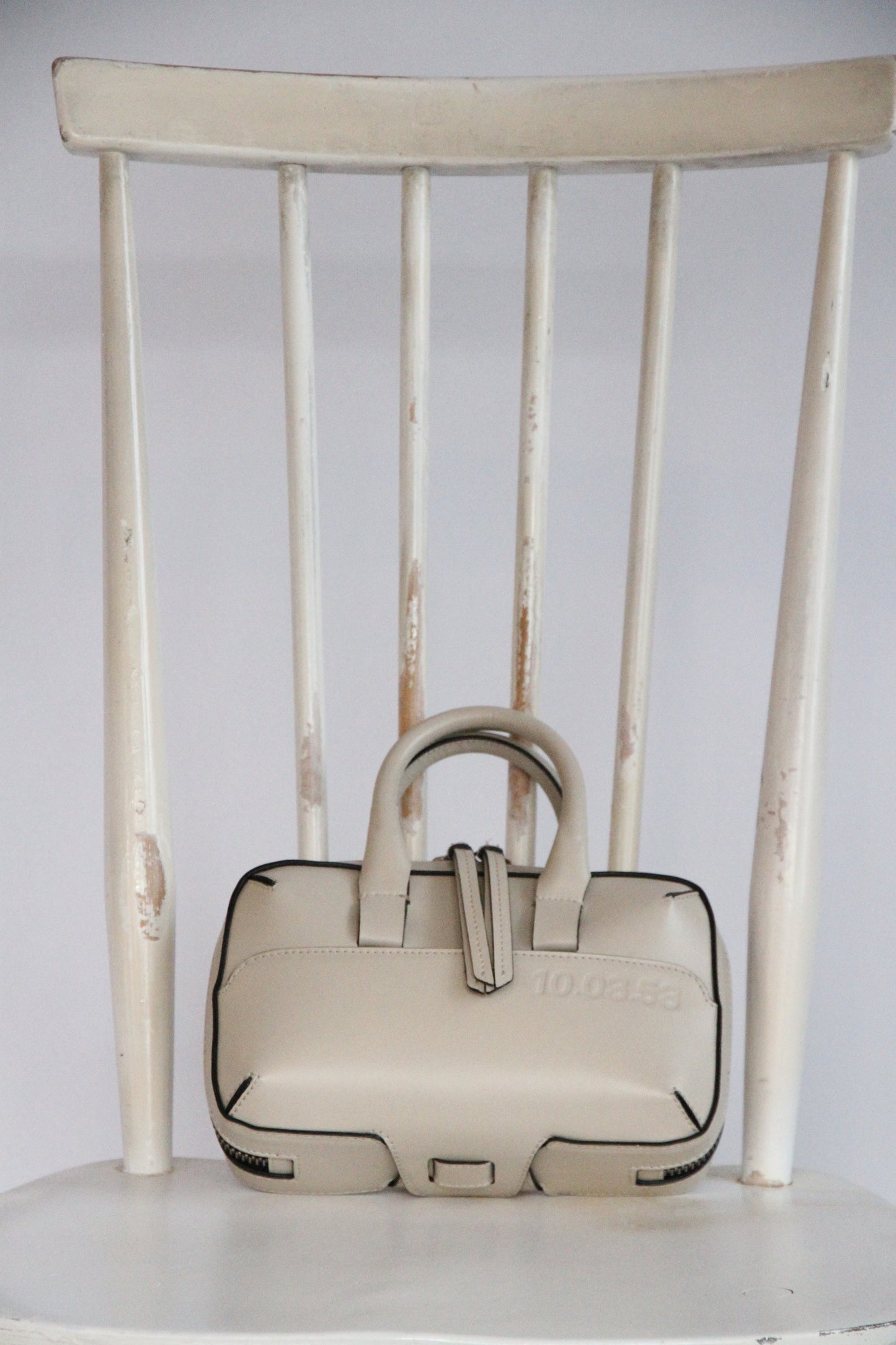 10.03.53 MINI BRIEF-CASE / OFF-WHITE  24×15×6cm