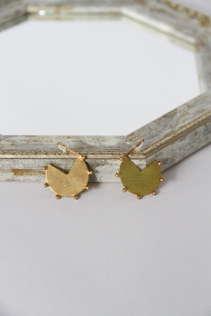 24K Gold Plated Pierce【Dawn】by Aakar