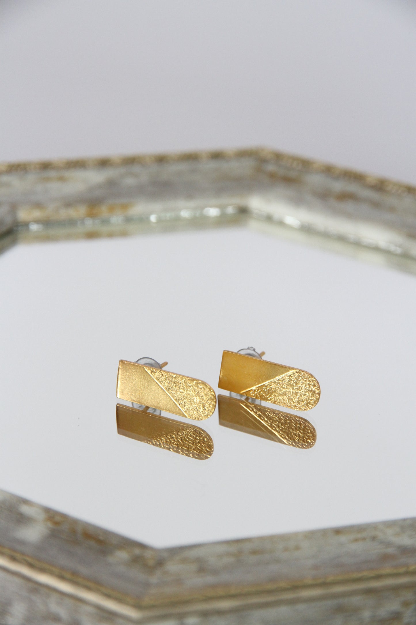 24K Gold Plated Pierce【Split】by Aakar