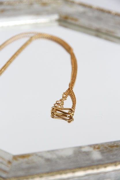 24K Gold Plated Necklace Chain by Aakar