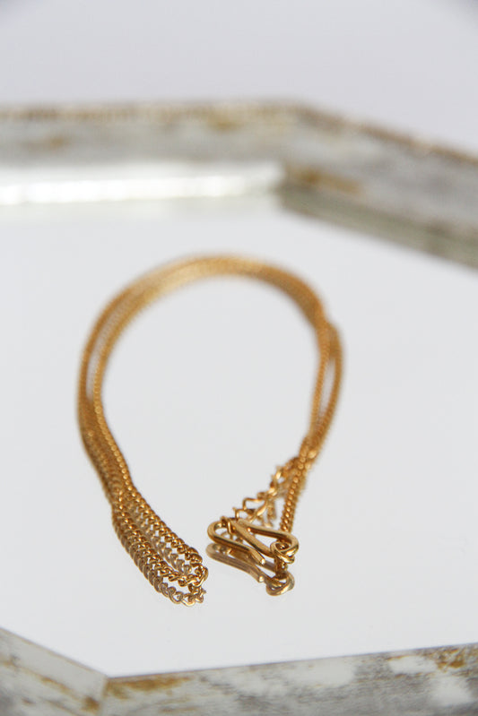 24K Gold Plated Necklace Chain by Aakar