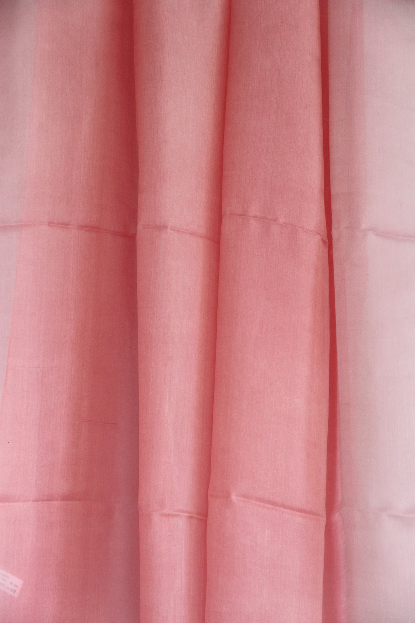 Plant-dyed silk shawl / Pink